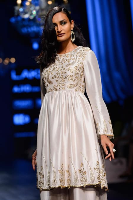 Spectacular Saher Knee Length Anarkali | Among Top 10 Couture