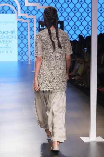 Payal Singhal Heba Overlay Kurta & Salwar Set 