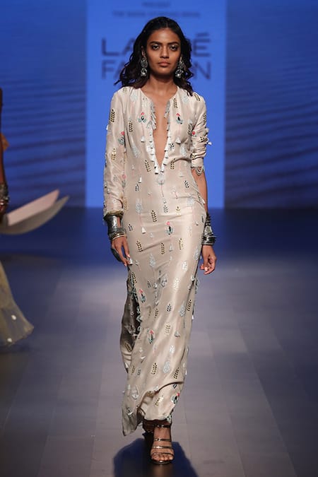 Payal Singhal Beyza Silk Kaftan 