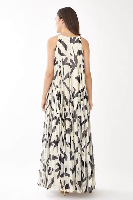 Koai Floral Print Strappy Dress 