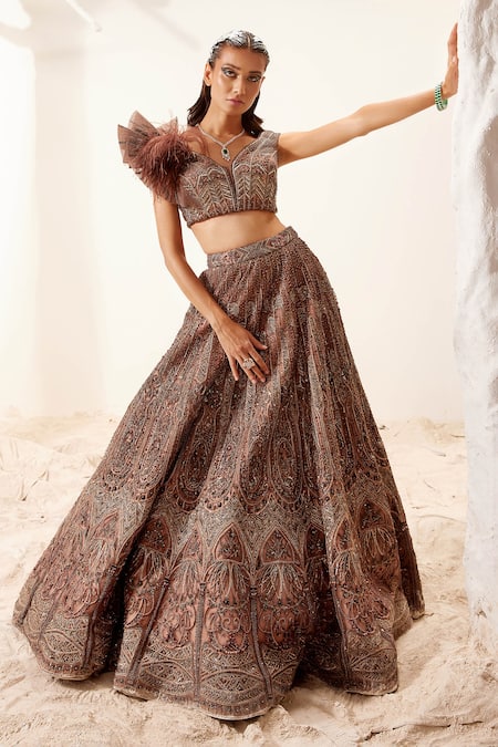 Pakistani Wedding Dresses Austin Texas USA Wedding Lehenga Designs Sania  Maskatiya Wedding Dresses