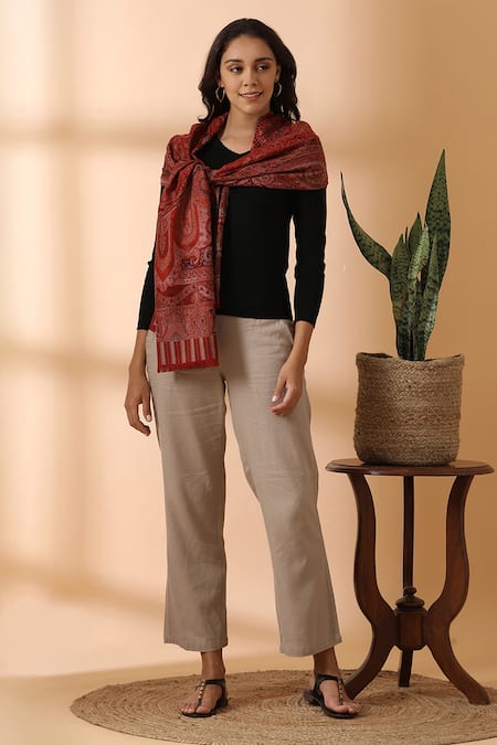 SHINGORA Kani Woven Stole 