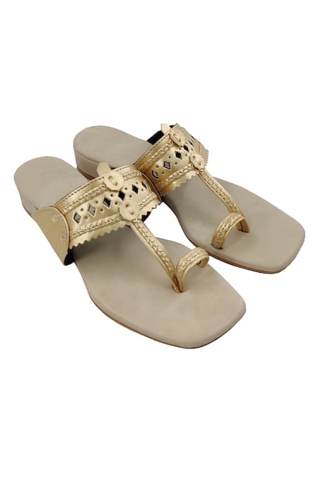 Buy Silver Heeled Sandals for Women by Shoetopia Online | Ajio.com