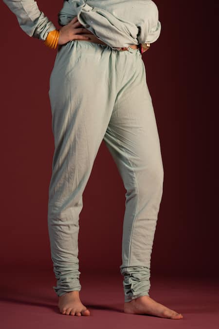 Buy AWA Women's Premium Soft Cotton Gathering Pants/Chudidar Pants/Churidar  Pants (Multi Color) (XL & XXL) at Amazon.in