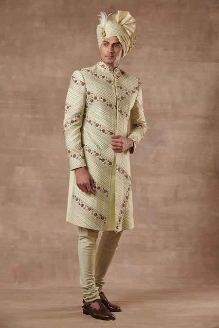 Gargee Designers Embroidered Sherwani Set 