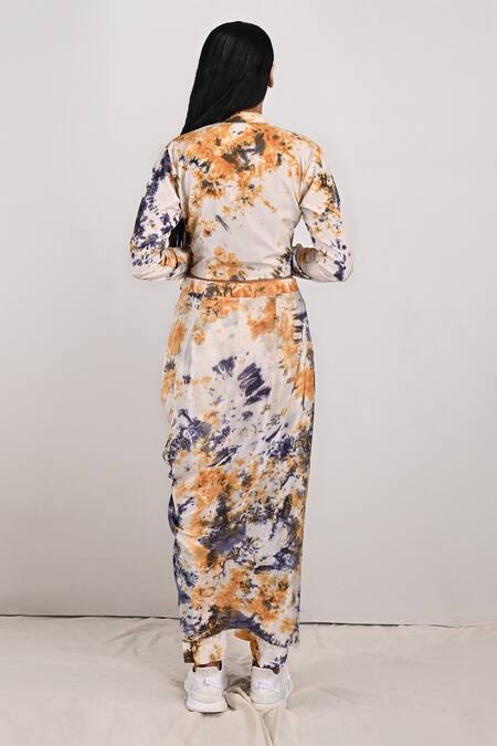 Bohame Jemina Jacket & Draped Pant Set 