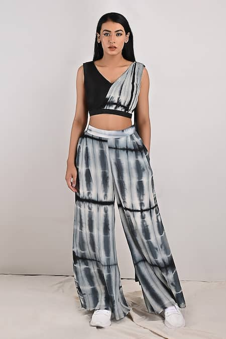 Bohame Alafia Draped Top & Pant Set 