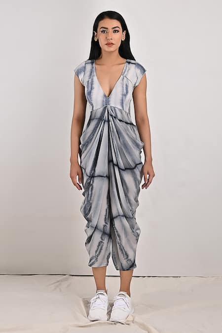 Bohame Diana Tie & Dye Jumpsuit  