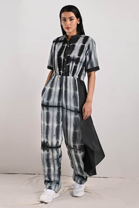 Bohame Verona Tie & Dye Print Jumpsuit 