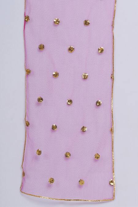 Little Bansi White Cotton, Chiffon Pearls, Embroidery, Sequins Floral Print Kurta Sharara Set at Aza Fashions Little Bansi_White Cotton, Chiffon Pearls, Embroidery, Sequins Floral Print Kurta Sharara Set _at_Aza_Fashions