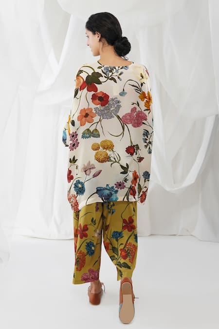 Yavi Hana Floral Print Tunic 