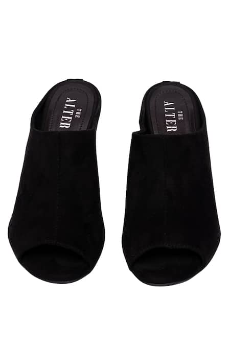 Shop The Alter Black Not-so-basic Mules at Aza Fashions Shop_The Alter_Black Not-so-basic Mules _at_Aza_Fashions