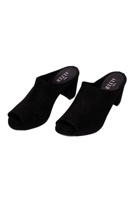 The Alter Black Not-so-basic Mules Online at Aza Fashions The Alter_Black Not-so-basic Mules _Online_at_Aza_Fashions