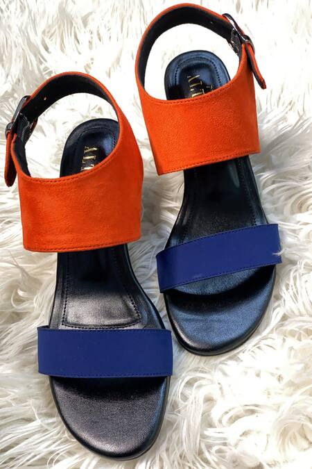 The Alter_Black Freeda Statement Block Heels_Online_at_Aza_Fashions