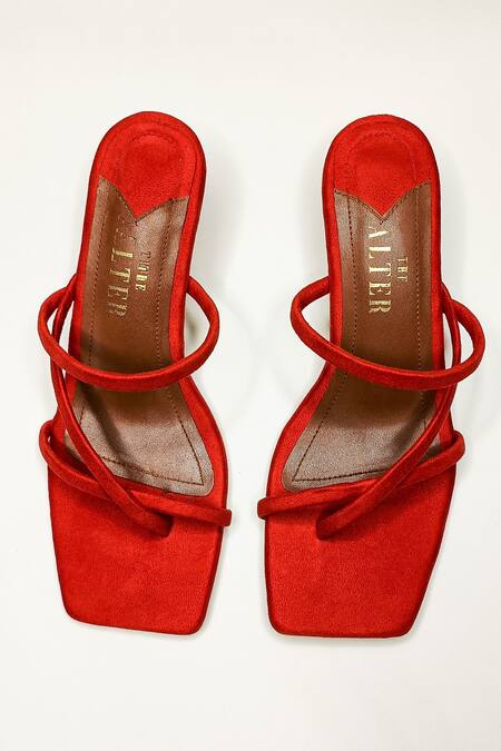 The Alter Red Adele Strappy Stilettos Online at Aza Fashions The Alter_Red Adele Strappy Stilettos _Online_at_Aza_Fashions