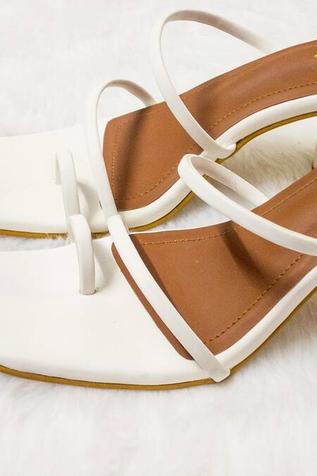 The Alter White Stella Strappy Block Heel Online at Aza Fashions The Alter_White Stella Strappy Block Heel _Online_at_Aza_Fashions