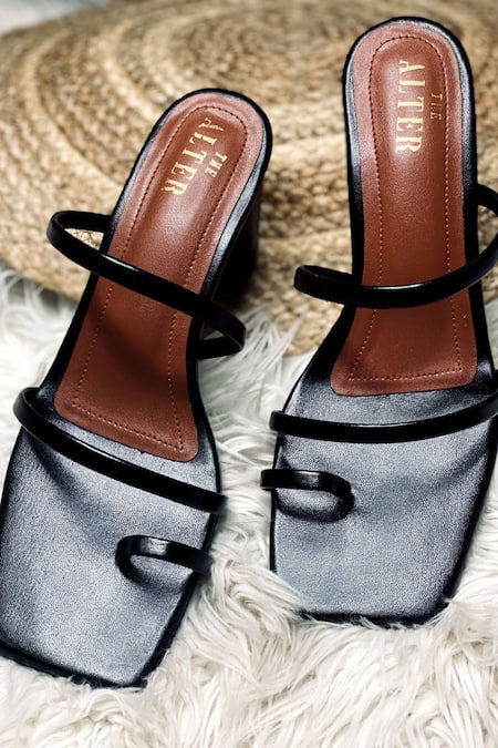 The Alter Black Stella Strappy Block Heel Online at Aza Fashions The Alter_Black Stella Strappy Block Heel _Online_at_Aza_Fashions