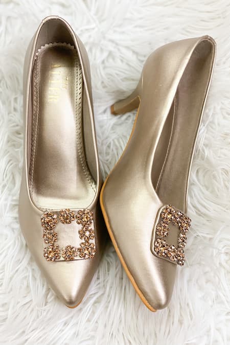 THE ALTER Riona Embellished Pumps 