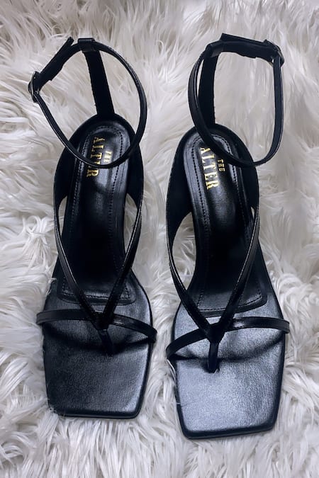 Shop The Alter Black T-strap Stilettoes at Aza Fashions Shop_The Alter_Black T-strap Stilettoes _at_Aza_Fashions