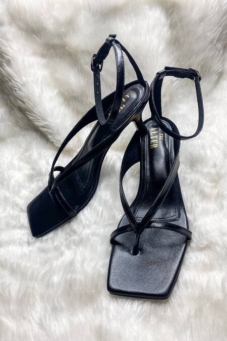 Buy The Alter Black T-strap Stilettoes Online at Aza Fashions Buy_The Alter_Black T-strap Stilettoes _Online_at_Aza_Fashions