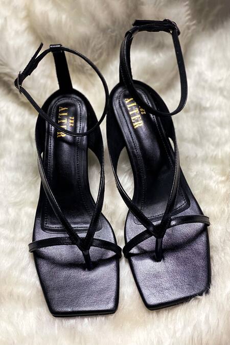 Shop The Alter Black T-strap Stilettoes Online at Aza Fashions Shop_The Alter_Black T-strap Stilettoes _Online_at_Aza_Fashions