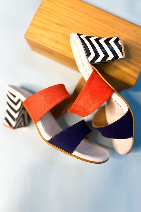 Shop The Alter White Freeda Strappy Block Heels at Aza Fashions Shop_The Alter_White Freeda Strappy Block Heels _at_Aza_Fashions