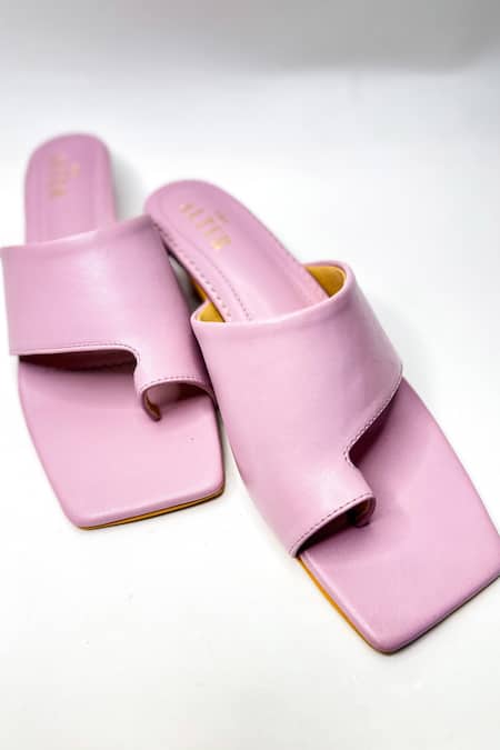 Shop The Alter Purple Bellezza Kitten Heels at Aza Fashions Shop_The Alter_Purple Bellezza Kitten Heels _at_Aza_Fashions