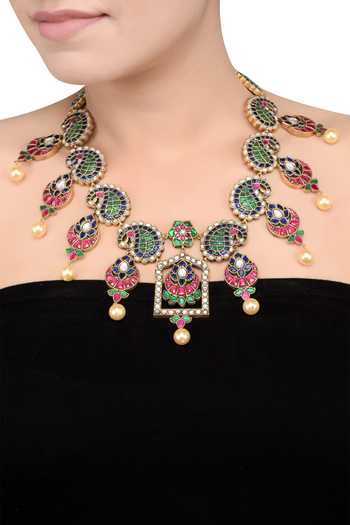 Buy Tribe Amrapali Nilima Peacock Motif 