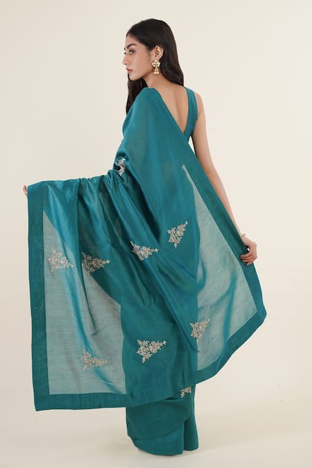 Rashi Jain Chanderi Embroidered Saree 