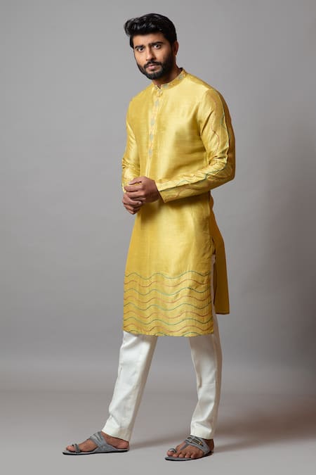 PAARSH Elkhorn Full Sleeve Kurta Set 