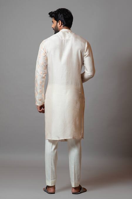 PAARSH Filigree Overlap Kurta Set 