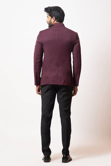 PAARSH The Koi Embroidered Bandhgala Set 