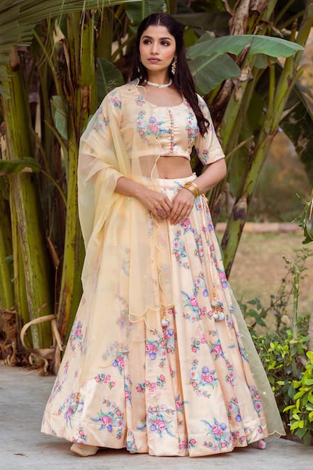 Pastel Embroidered Lehenga Choli Dupatta Custom Stiched Readymade Chikan  Lengha Wedding Wear Designer Wear Bridal Lehenga Indian Suit Lehnga - Etsy