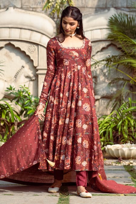 Cotton Anarkali Suit With Digital Print, Anarkali Salwar Kameez, Frock Suit,  Anarkali Salwar Suits, Latest Designer Anarkali Suits, Readymade Anarkali  Suits online - Prathmesh Enterprises, Mumbai | ID: 26136171133