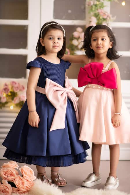 Buy Yellow Viscose Organza Embroidered Snow White Layered Ruffle Dress For  Girls by Ba Ba Baby clothing co Online at Aza Fashions.