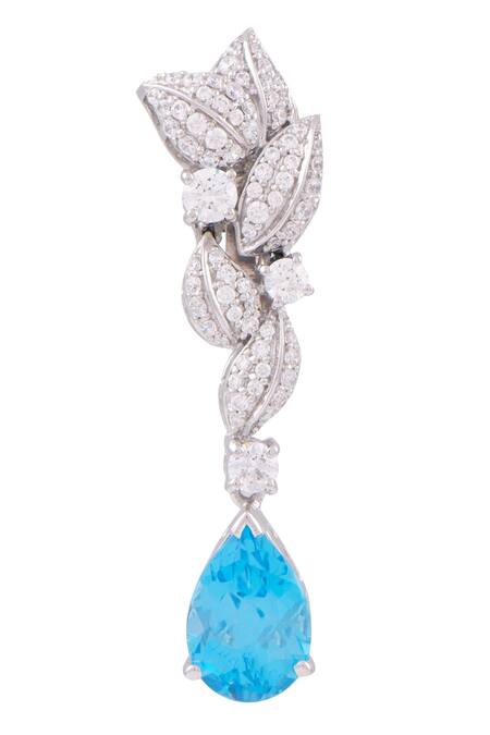 Buy Aquamarine Earrings Online | BlueStone.com - India's #1 Online  Jewellery Brand