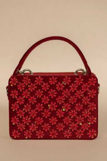Aamli Anahat Embroidered Cross Body Clutch 