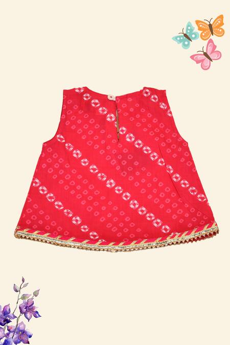 Buy Pankhuri By Priyanka Pink Cotton Gota Patti Embellished Neck Kurta And Dhoti Pant Set Online at Aza Fashions Buy_Pankhuri By Priyanka_Pink Cotton Gota Patti Embellished Neck Kurta And Dhoti Pant Set _Online_at_Aza_Fashions