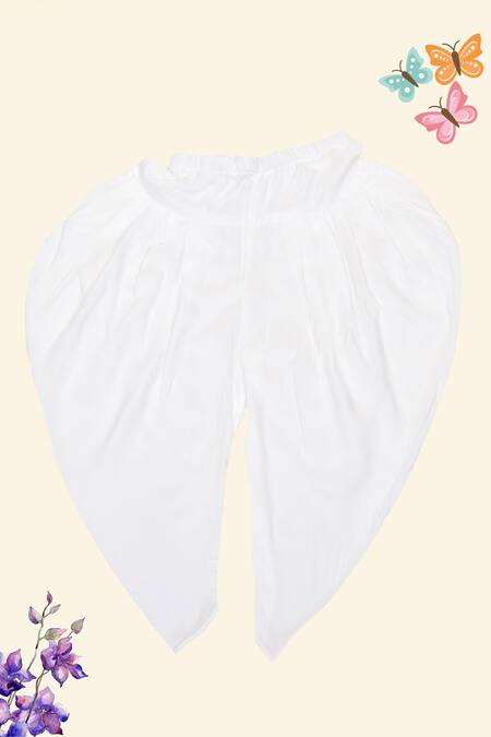 Shop Pankhuri By Priyanka Pink Cotton Gota Patti Embellished Neck Kurta And Dhoti Pant Set Online at Aza Fashions Shop_Pankhuri By Priyanka_Pink Cotton Gota Patti Embellished Neck Kurta And Dhoti Pant Set _Online_at_Aza_Fashions