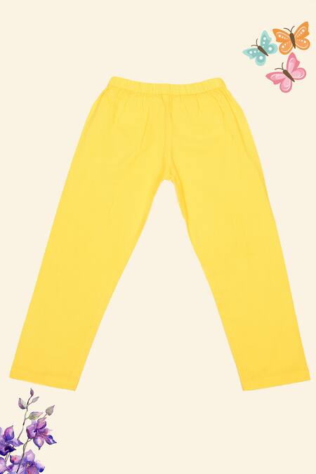 Shop_Pankhuri By Priyanka_Green Cotton, Silk Embroidery Thread Bundi And Kurta Set_Online_at_Aza_Fashions