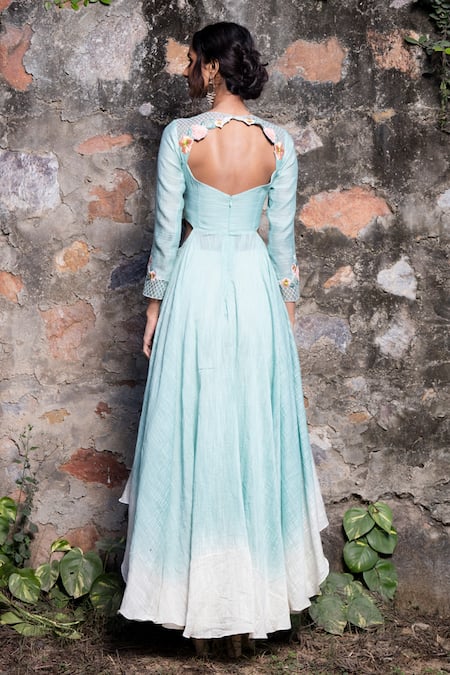 Incheetape Asymmetric Kurta & Palazzo Set 