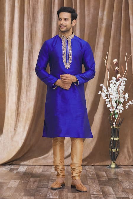 Samyukta Singhania Mandarin Collar Kurta Set 