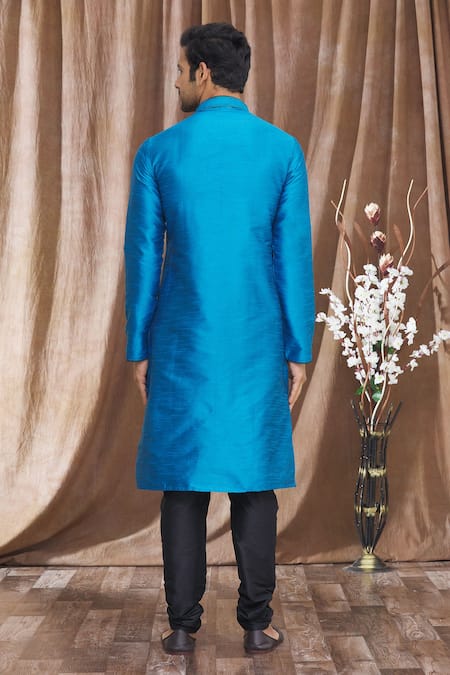 Arihant Rai Sinha Banarasi Floral Embroidered Kurta 