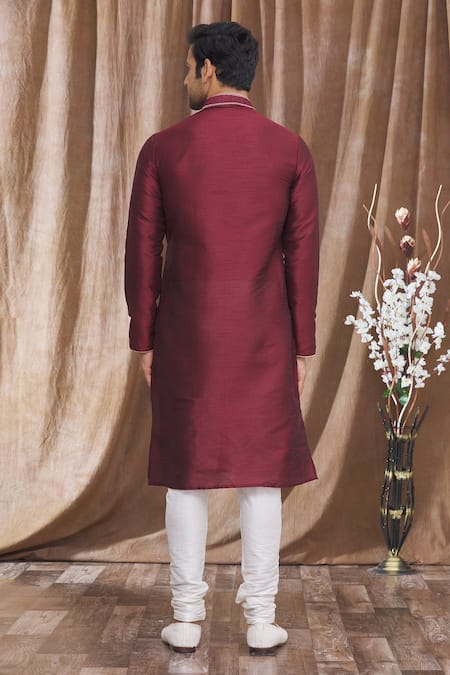 Arihant Rai Sinha Floral Thread Embroidered Kurta 