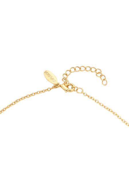 Buy_Zariin_Gold Plated Gemstones Multi Healing Pendants Necklace _Online_at_Aza_Fashions