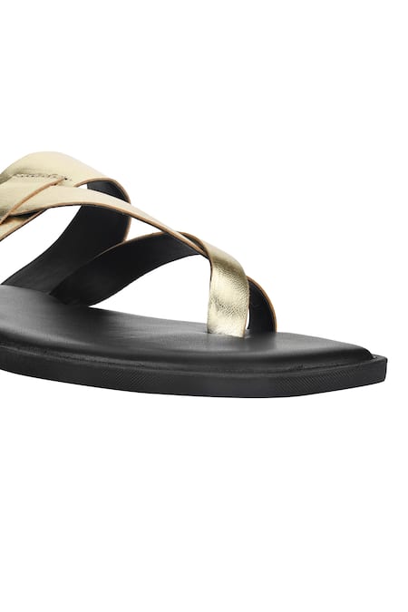 Gold sandals online men