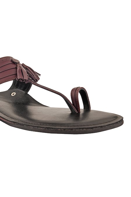 THE ROW Ginza leather and suede platform flip flops | NET-A-PORTER