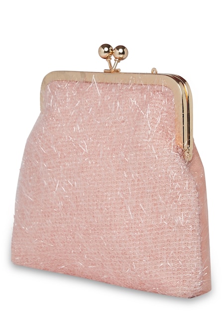 Hampstead Nude Suede Clutch Bag | Pink Boutique – Pink Boutique UK