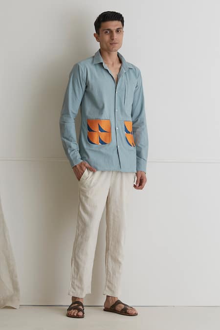 Artless Kite Cotton Linen Shirt 