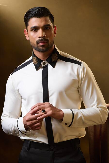 Ritu & Abhishek Colorblock Shirt 